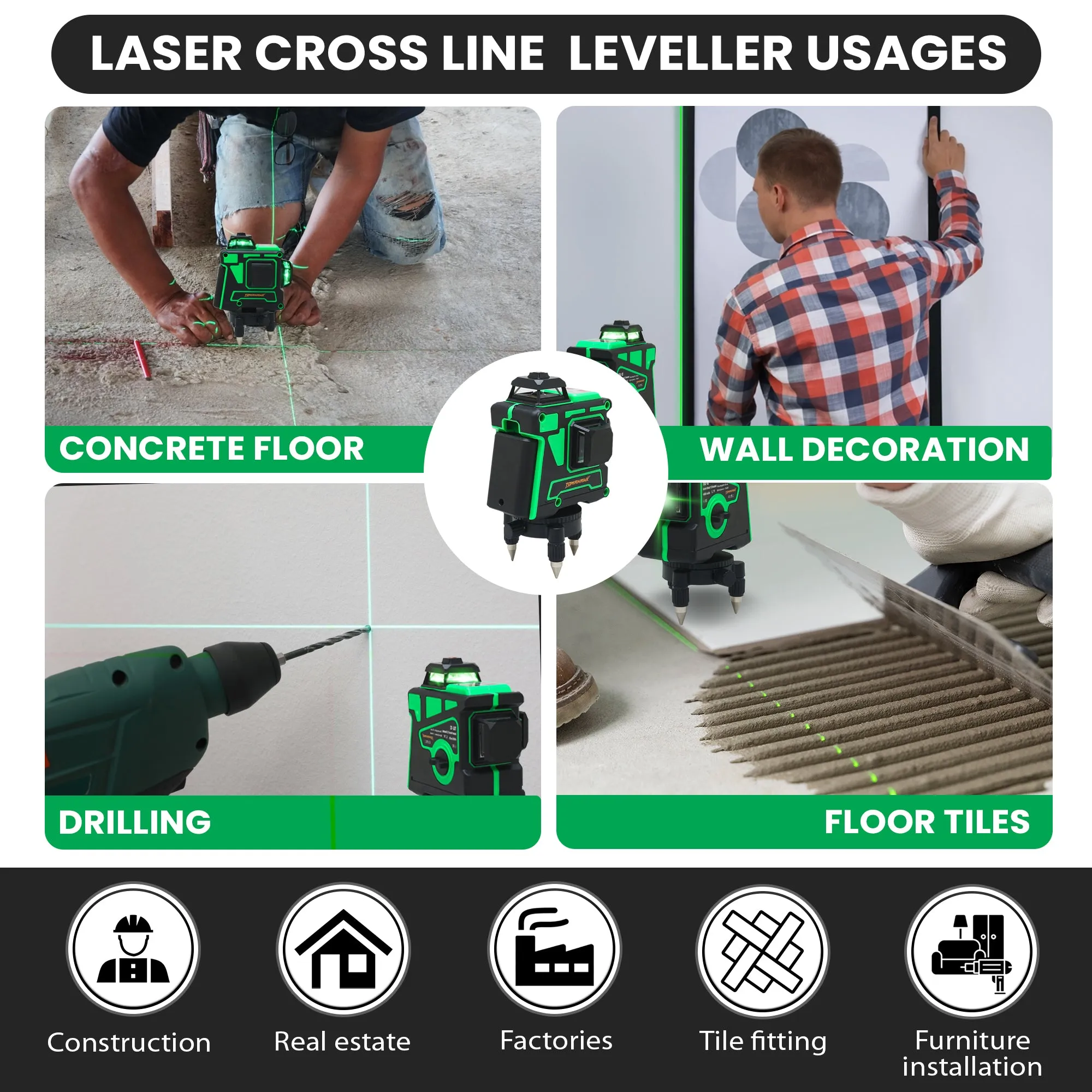 12 Line Laser Level TLL12