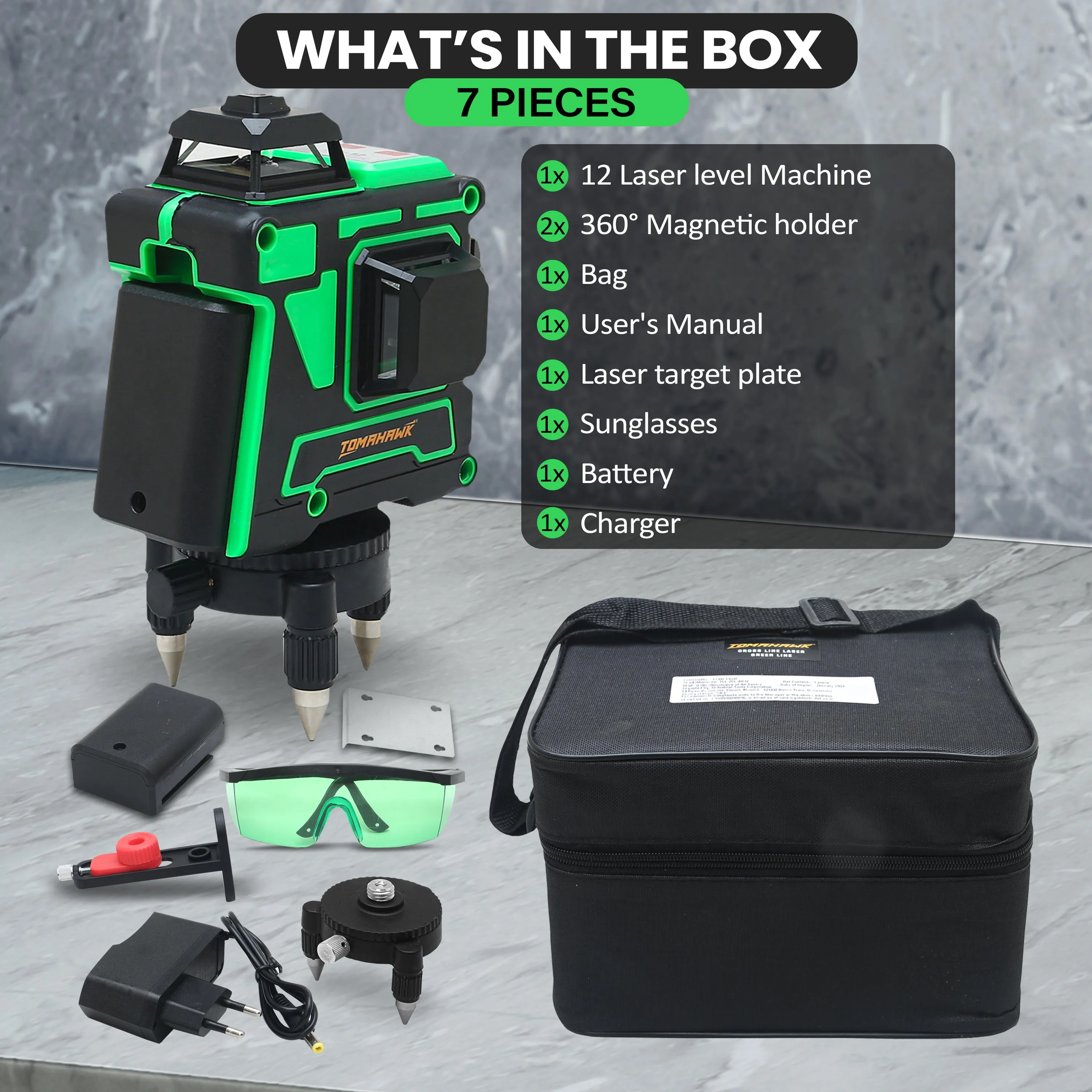 12 Line Laser Level TLL12