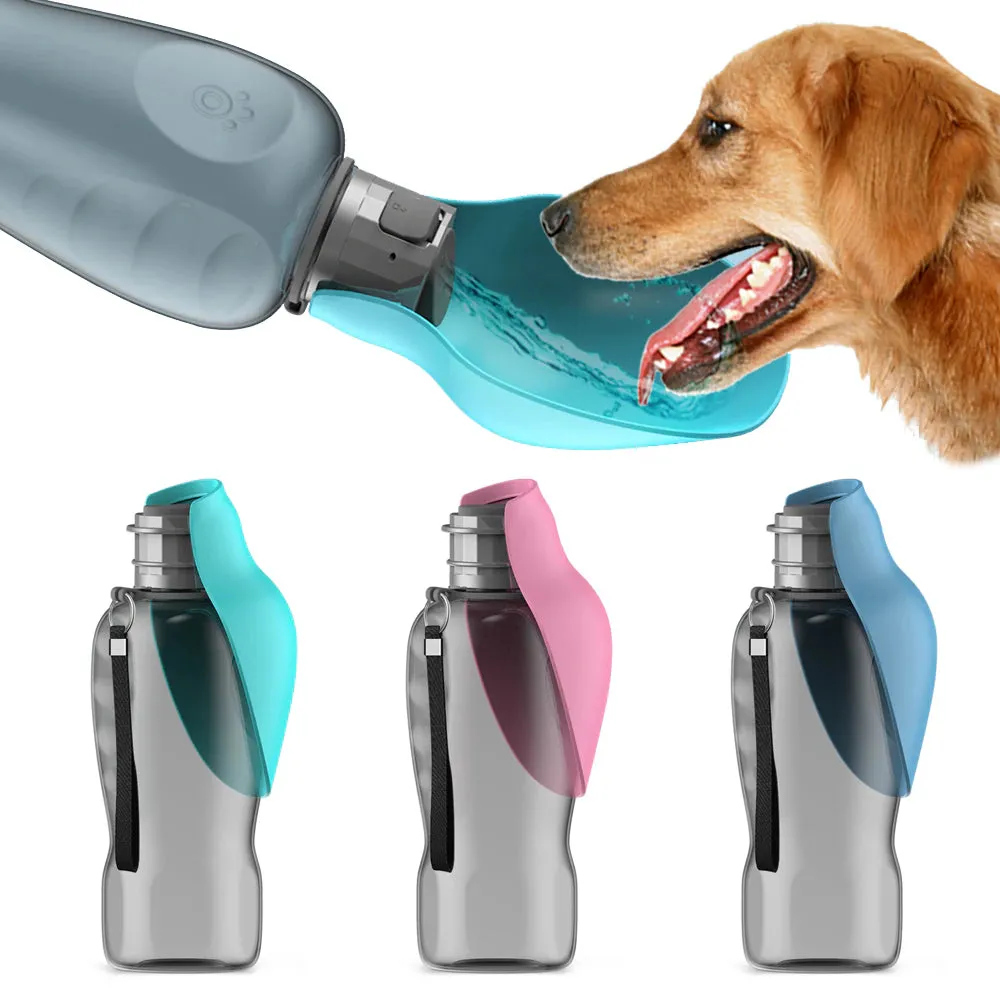 800Ml Portable Dog Water Bottle.