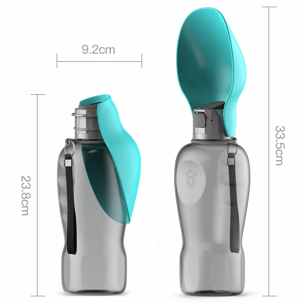 800Ml Portable Dog Water Bottle.