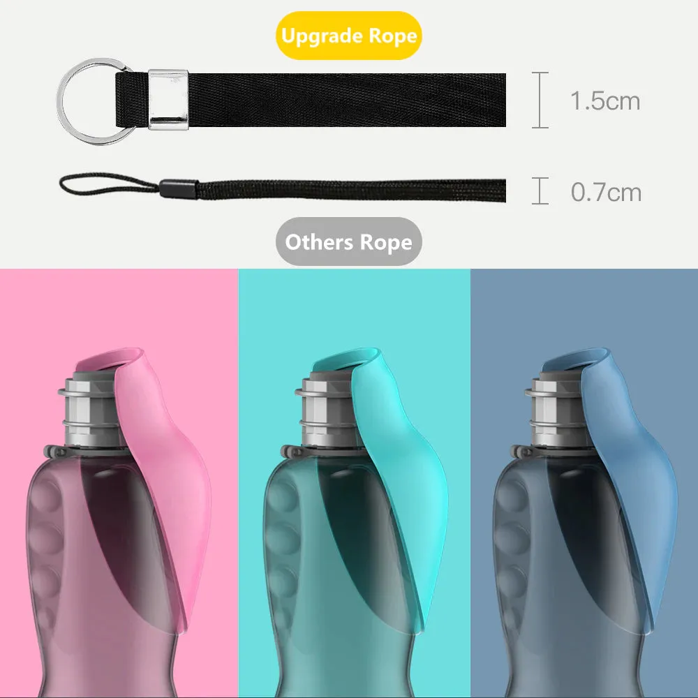 800Ml Portable Dog Water Bottle.