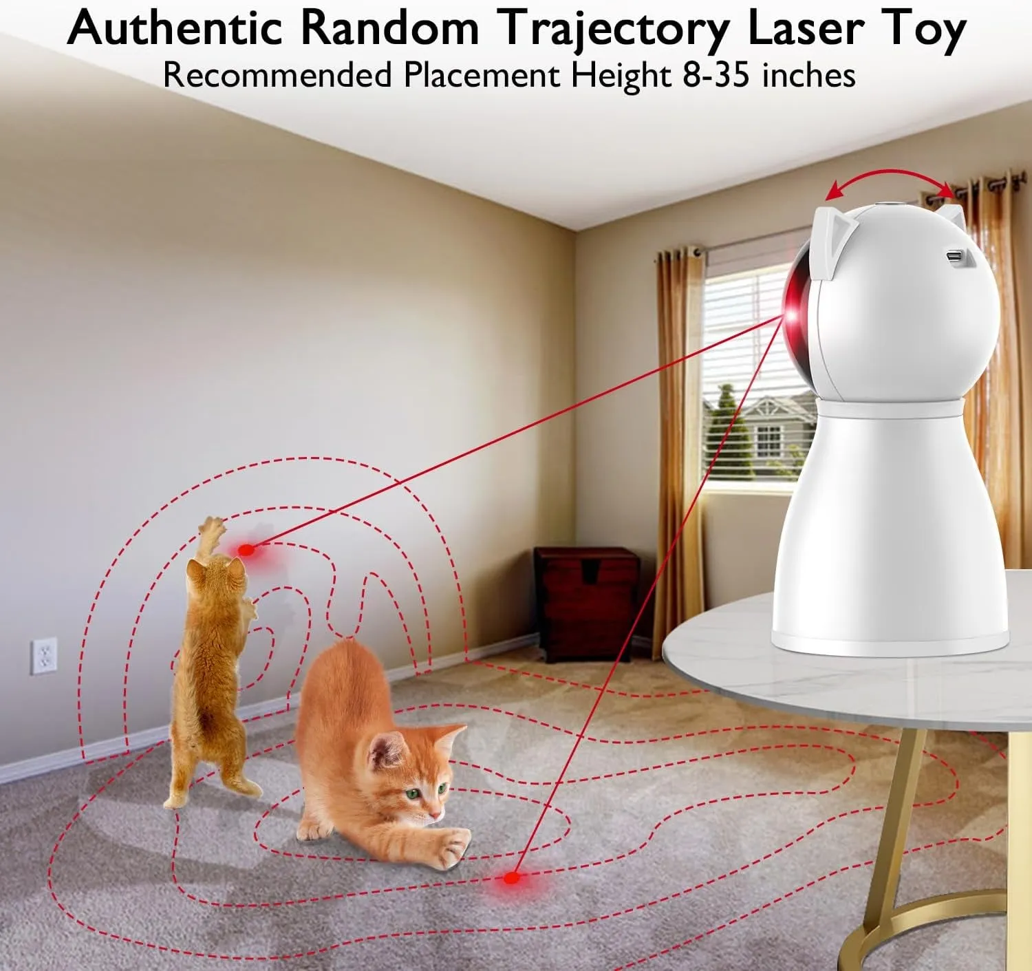 Activated Cat Laser Toy
