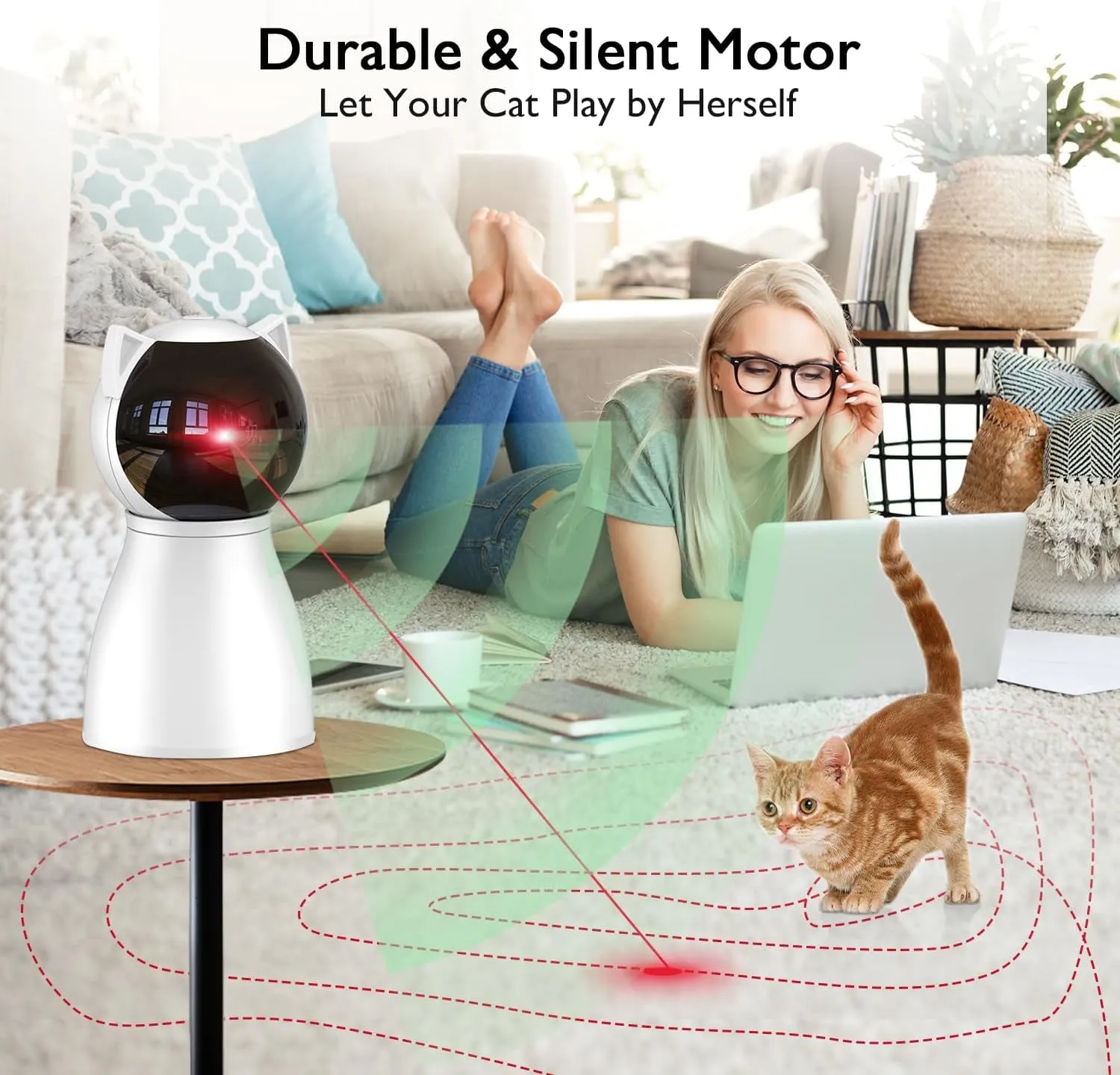 Activated Cat Laser Toy