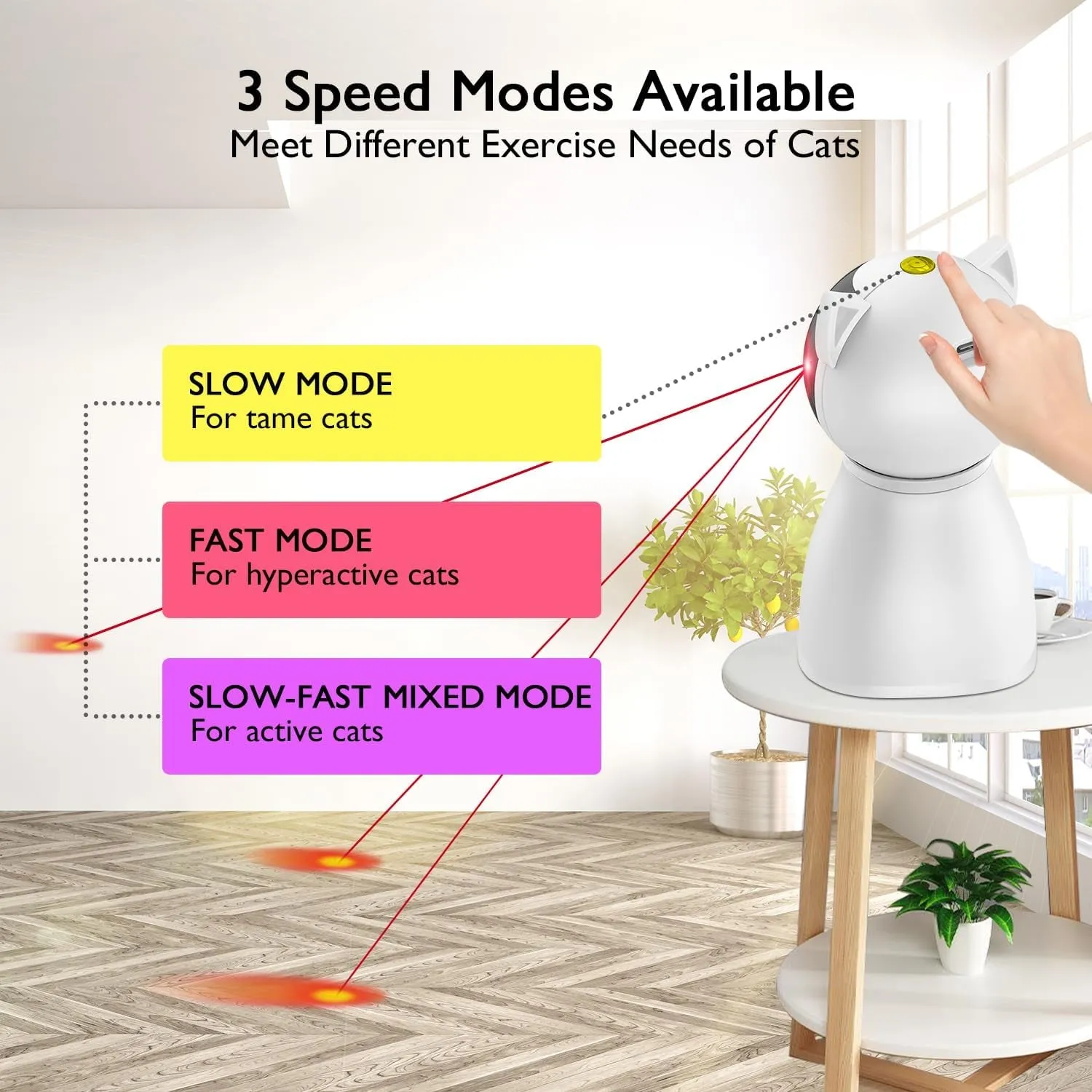 Activated Cat Laser Toy