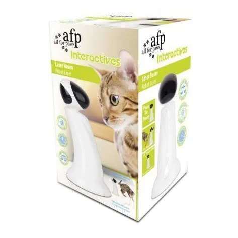 ALL FOR PAWS Interactive Lazer Beam Rotating 360° Cat Toy
