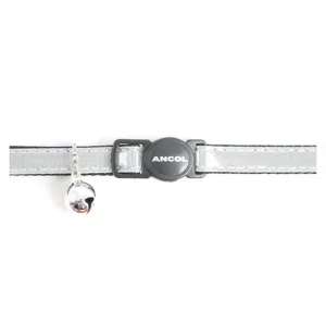 Ancol Silver Gloss Reflective Cat Collar
