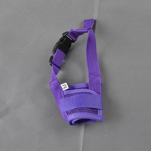 Anti Barking Dog Muzzle For Small Large Dogs Adjustable Mesh