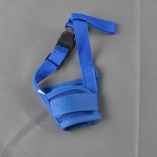 Anti Barking Dog Muzzle For Small Large Dogs Adjustable Mesh