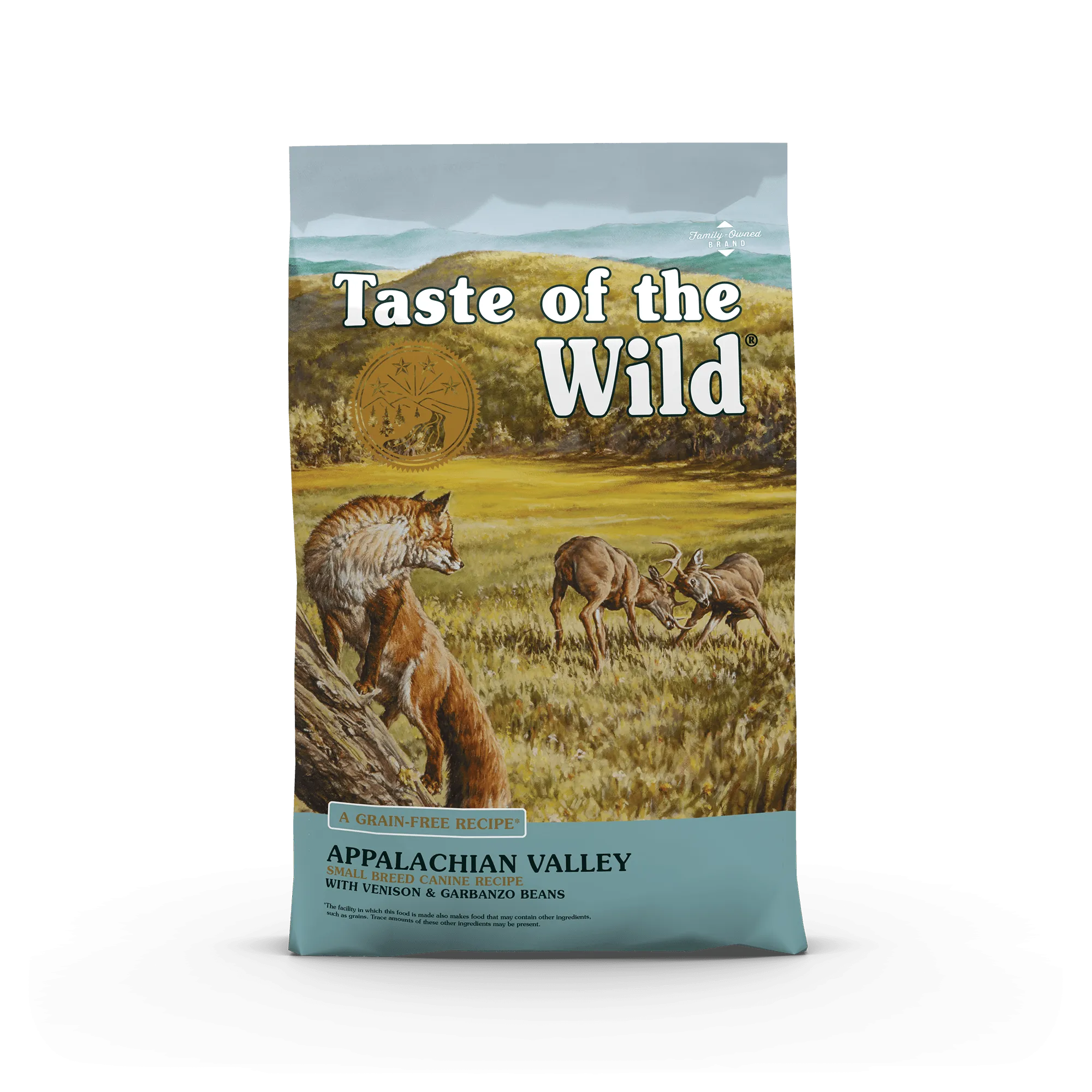 Appalachian Valley Small Breed Canine Recipe with Venison & Garbanzo Beans - 14 LB