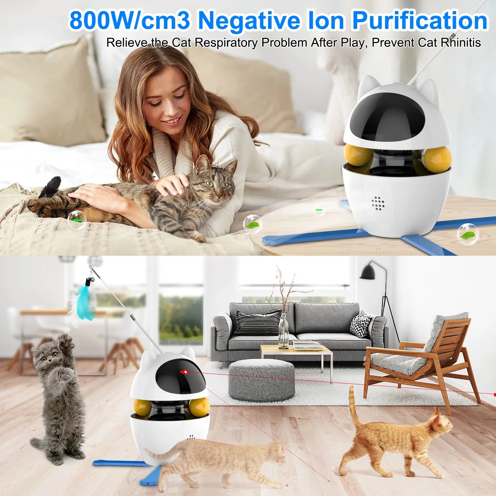 Automatic Cat Toys Interactive