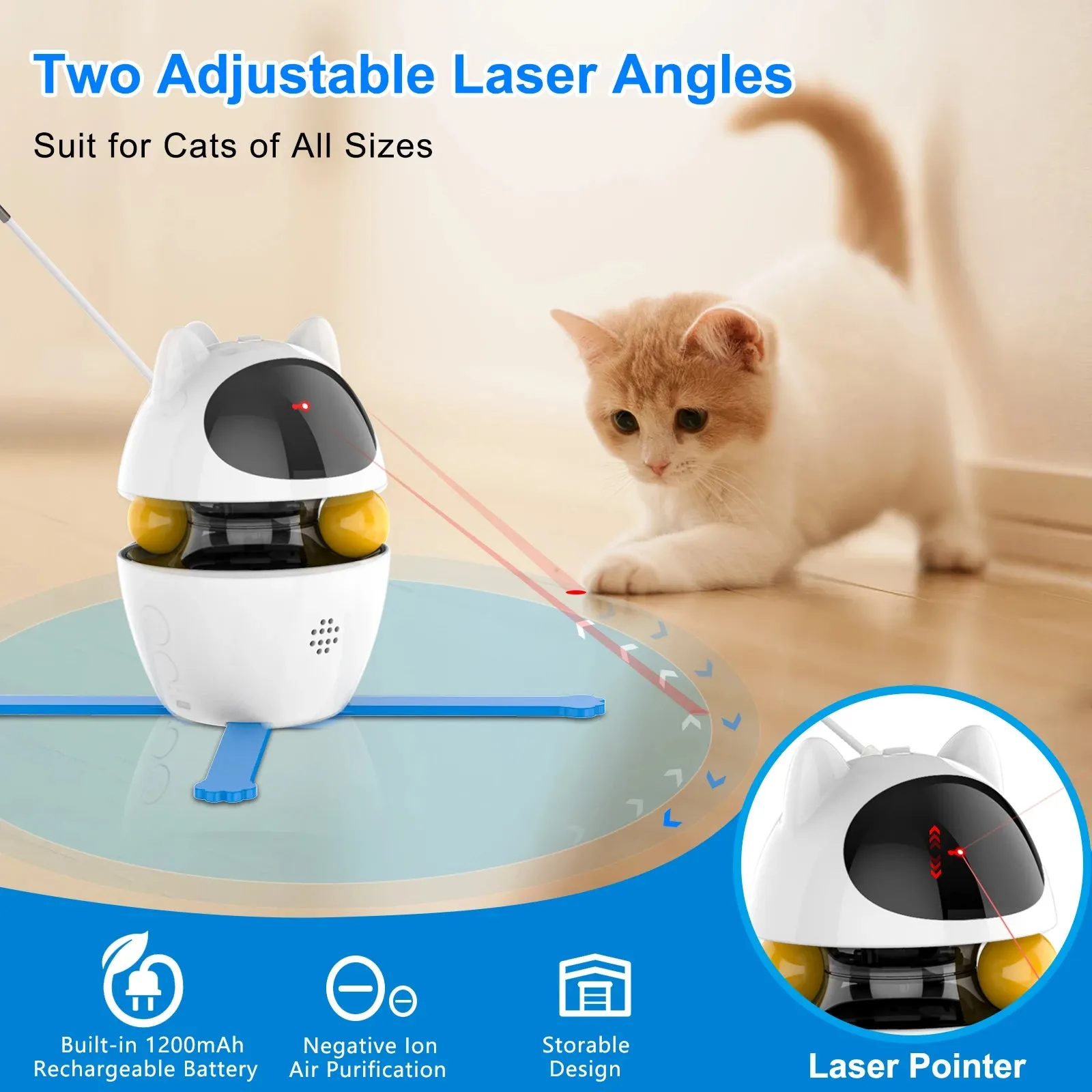 Automatic Cat Toys Interactive