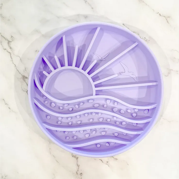 Brewin Aussie Co Ocean Waves Slow Feeder, Dog Bowl