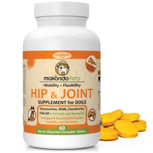 Canine Arthritis Relief with Glucosamine and Turmeric