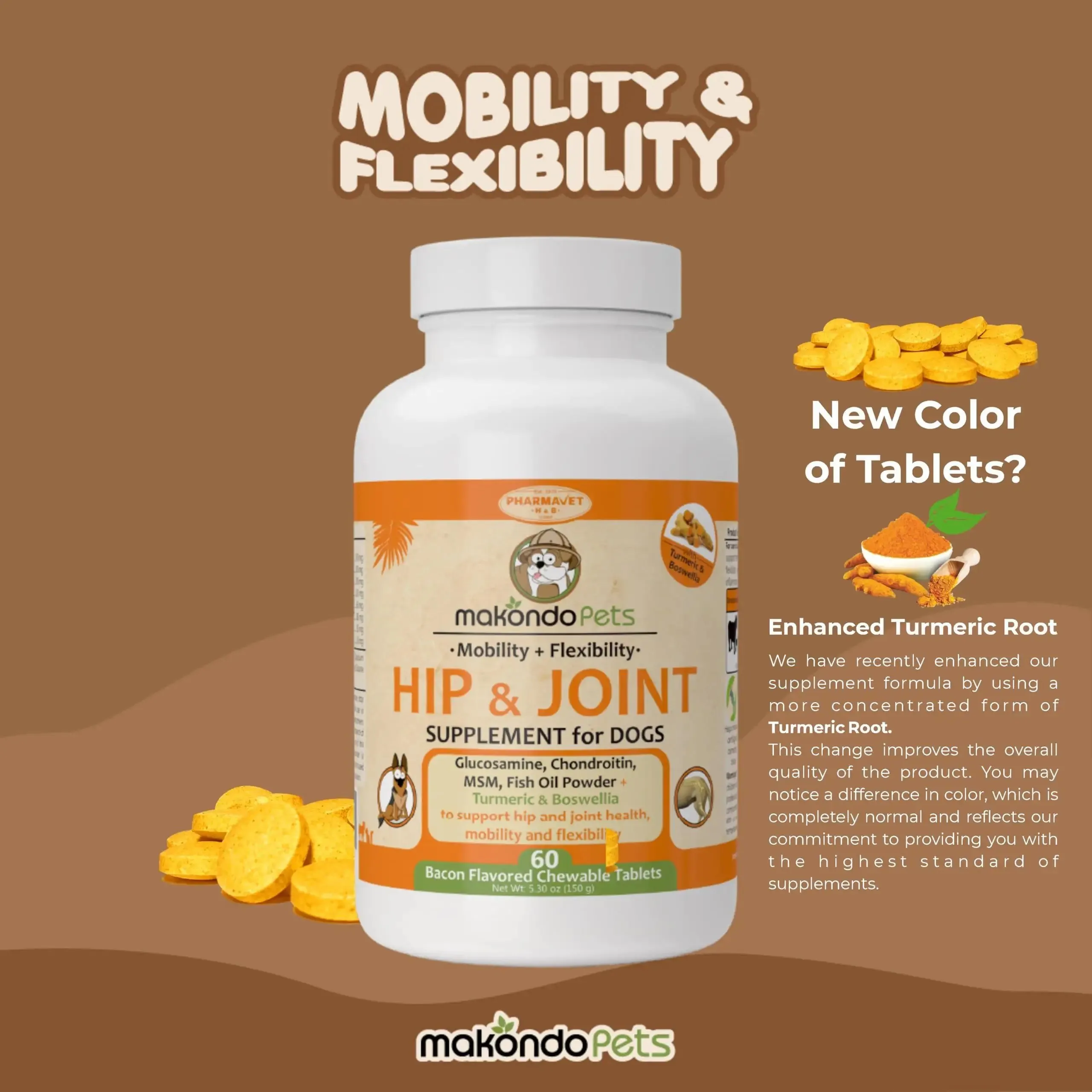 Canine Arthritis Relief with Glucosamine and Turmeric