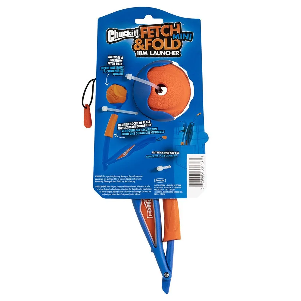 Chuckit! Fetch & Fold 18m Launcher (30cm Folded)