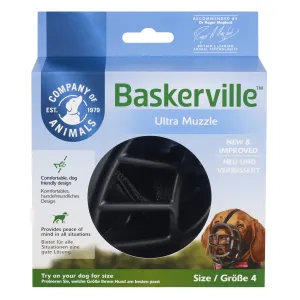 Company of Animals Baskerville Ultra Dog Muzzle Size 4^^^