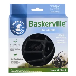 Company of Animals Baskerville Ultra Dog Muzzle Size 5^^^
