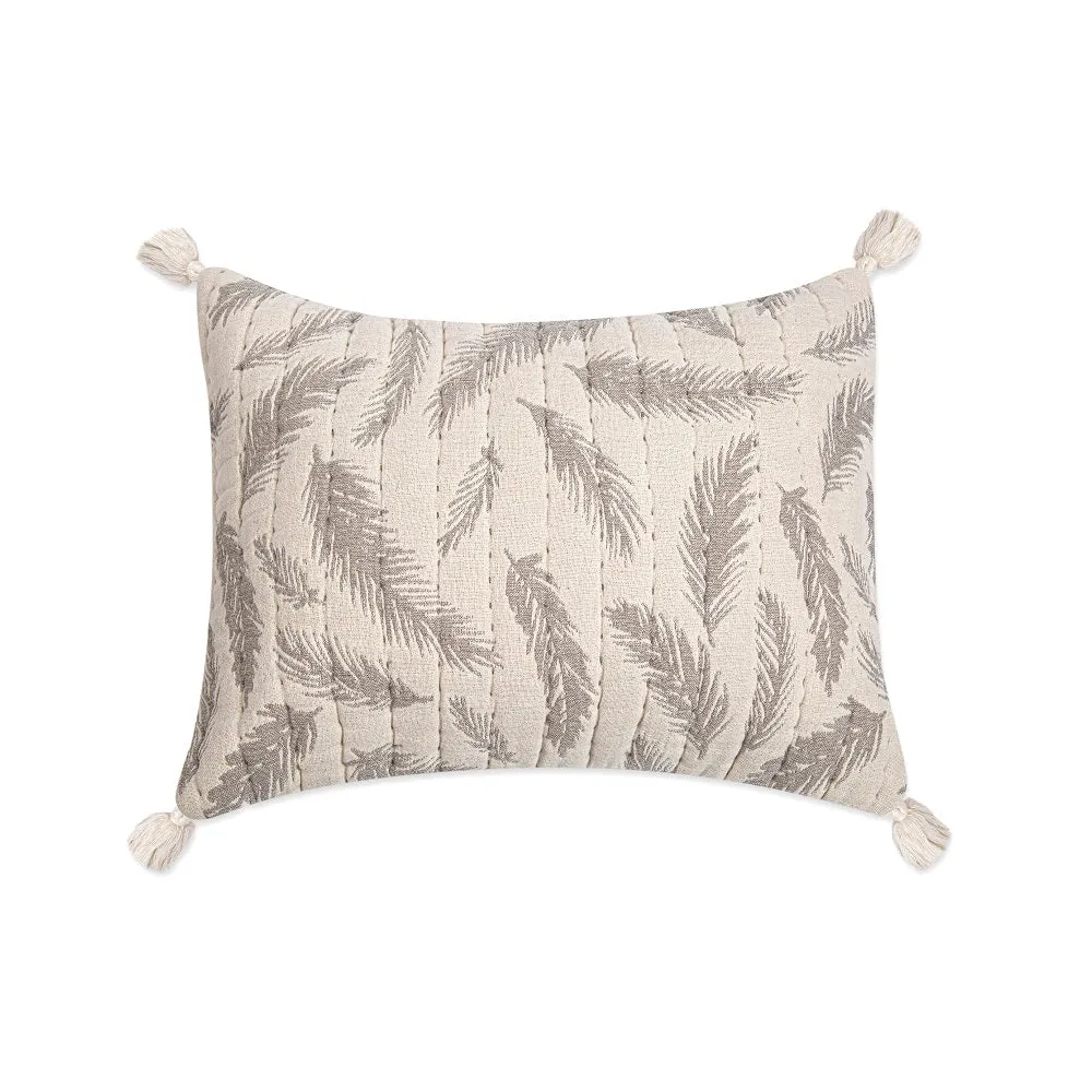 Crane Baby Jacquard Feather Pillow