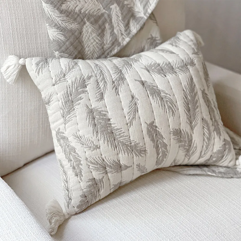 Crane Baby Jacquard Feather Pillow