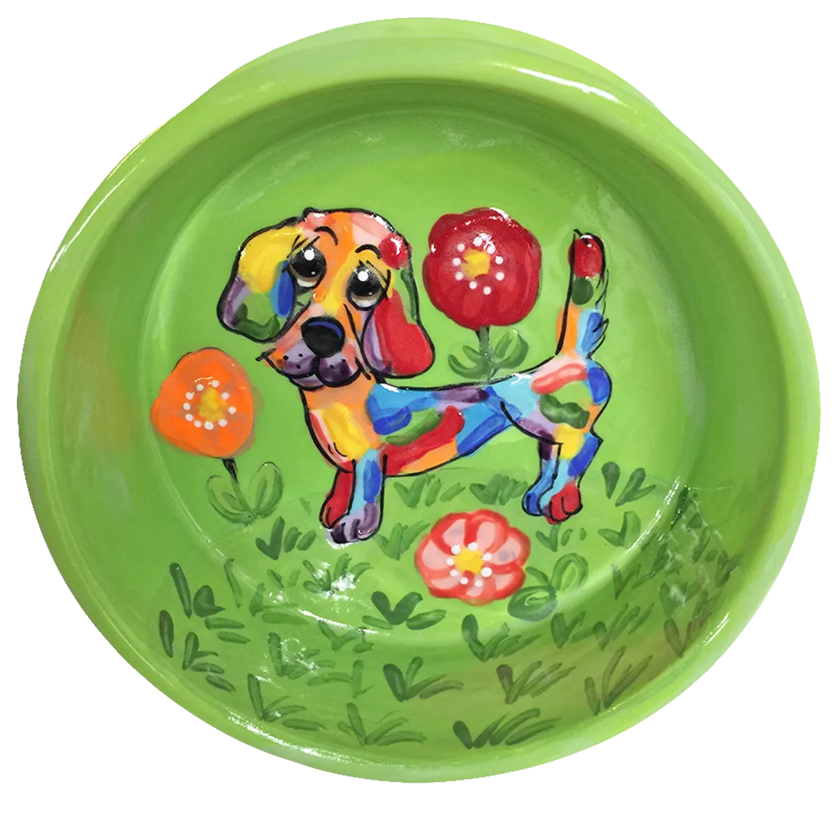 Dachshund Rainbow Palz™ Bowl