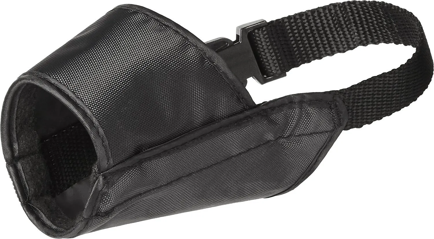 DogIt Muzzle Nylon Black - Medium (14cm)