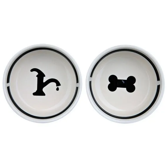 Eat on Feet Ceramic Bowl Set