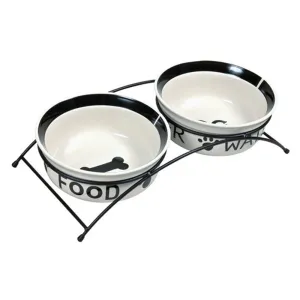 Eat on Feet Ceramic Bowl Set
