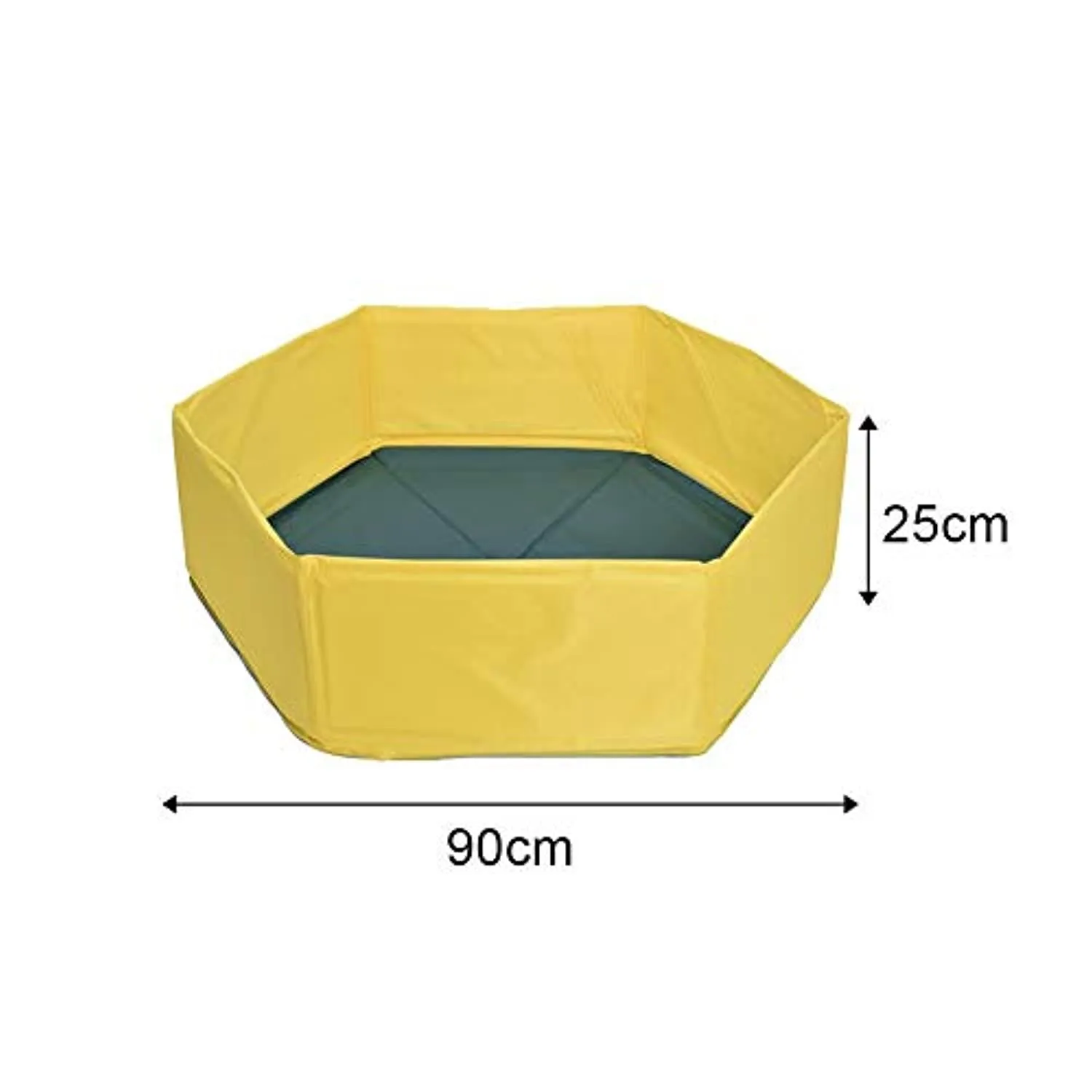 Foldable dog swimming pool, portable outdoor pet tub, foldable children's swimming pool