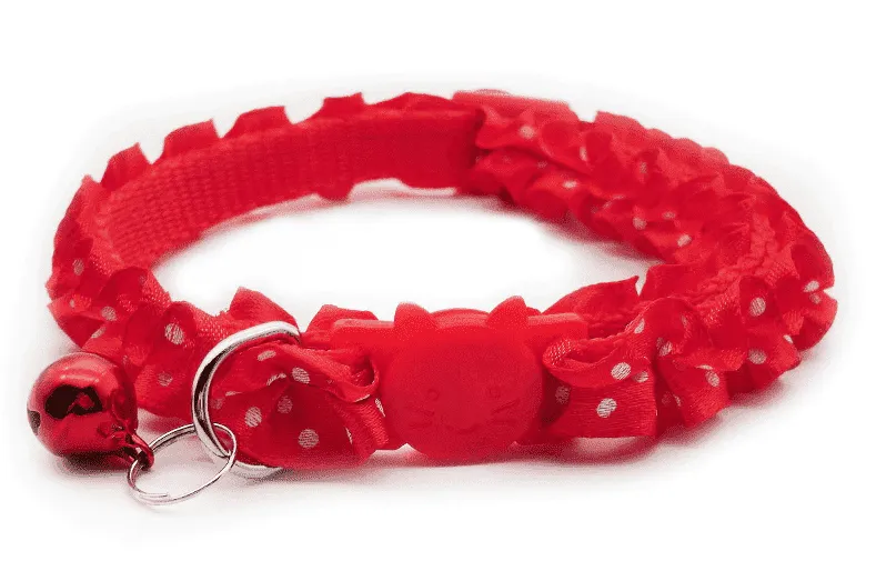 Frilly Breakaway Safety Cat Collar