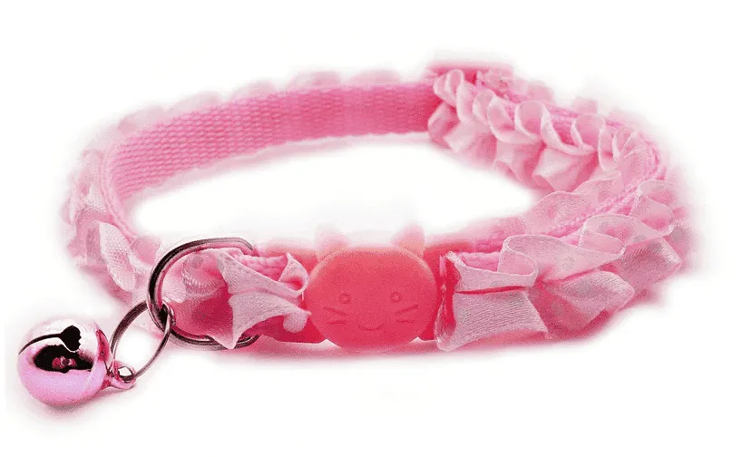 Frilly Breakaway Safety Cat Collar