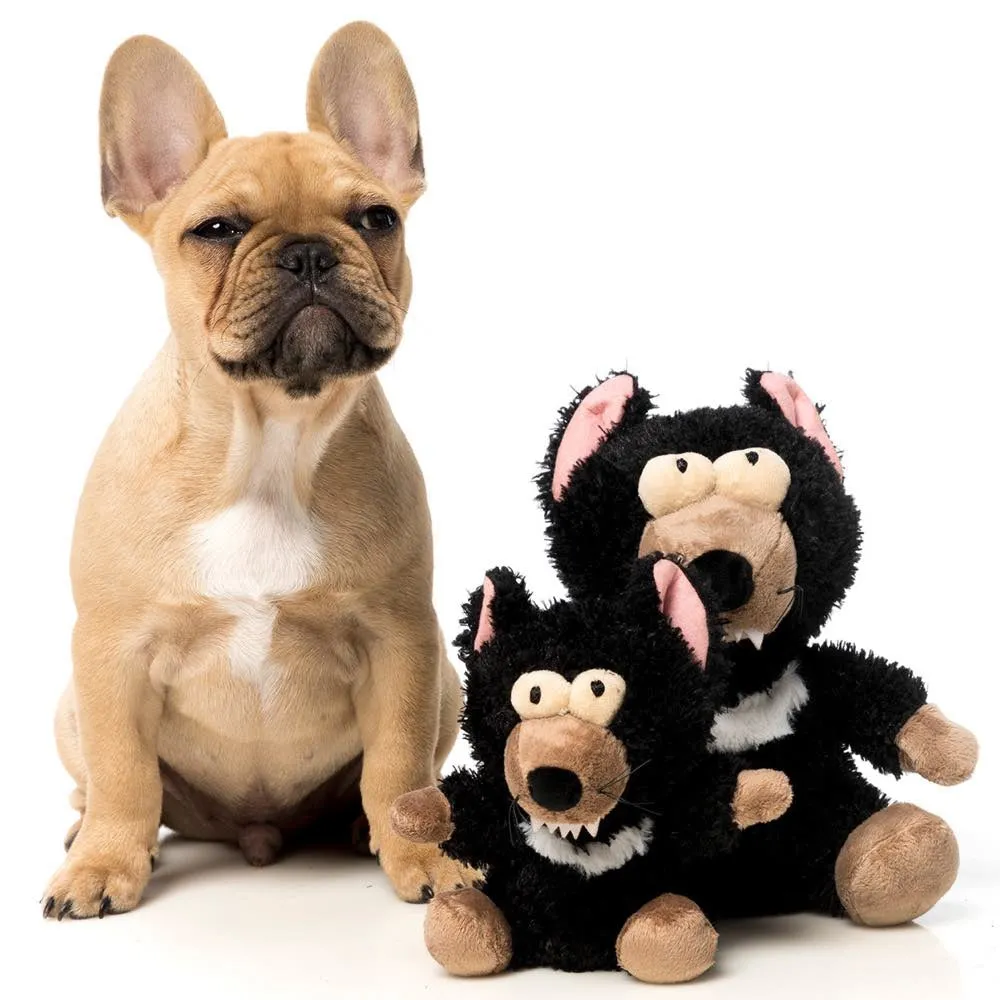 FuzzYard X'mas Tassie Devil Plush Dog Toy