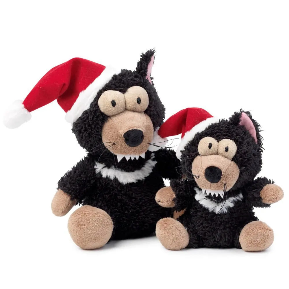 FuzzYard X'mas Tassie Devil Plush Dog Toy