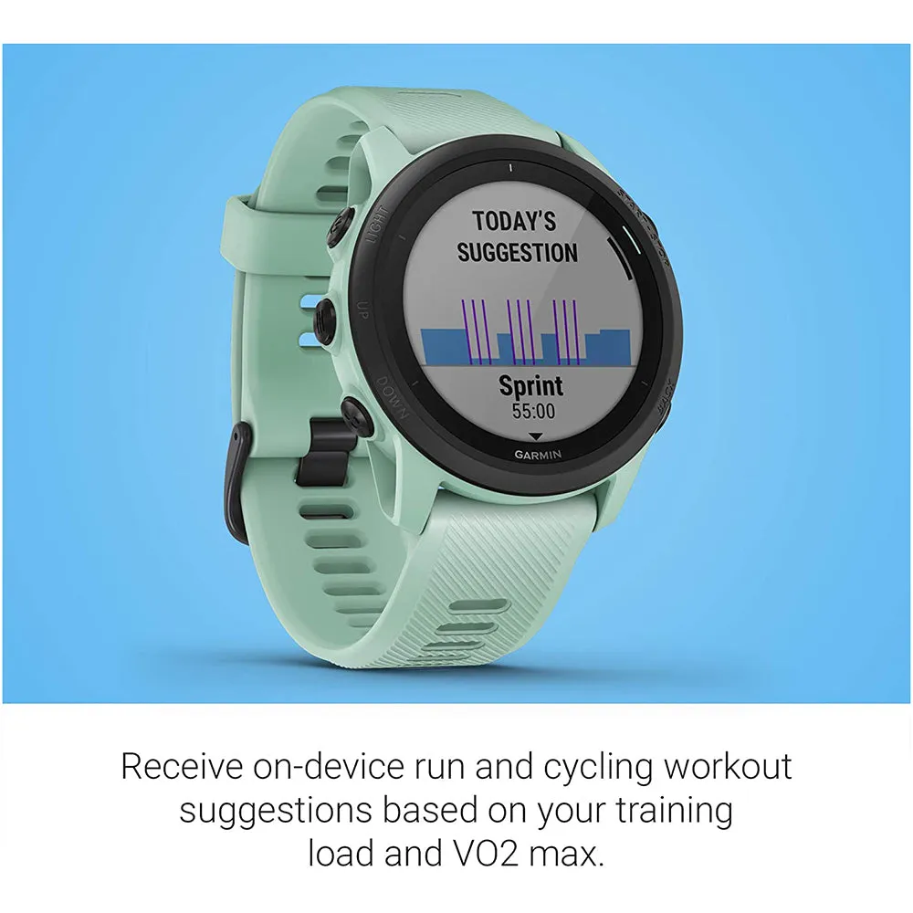 Garmin Forerunner 745 Neo Tropic Silicone Strap Digital Dial GPS Running and Triathlon Smart Watch - 010-02445-01