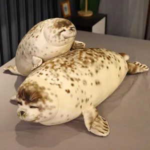 Giant 3D Sea Lion Plush Animal Toys