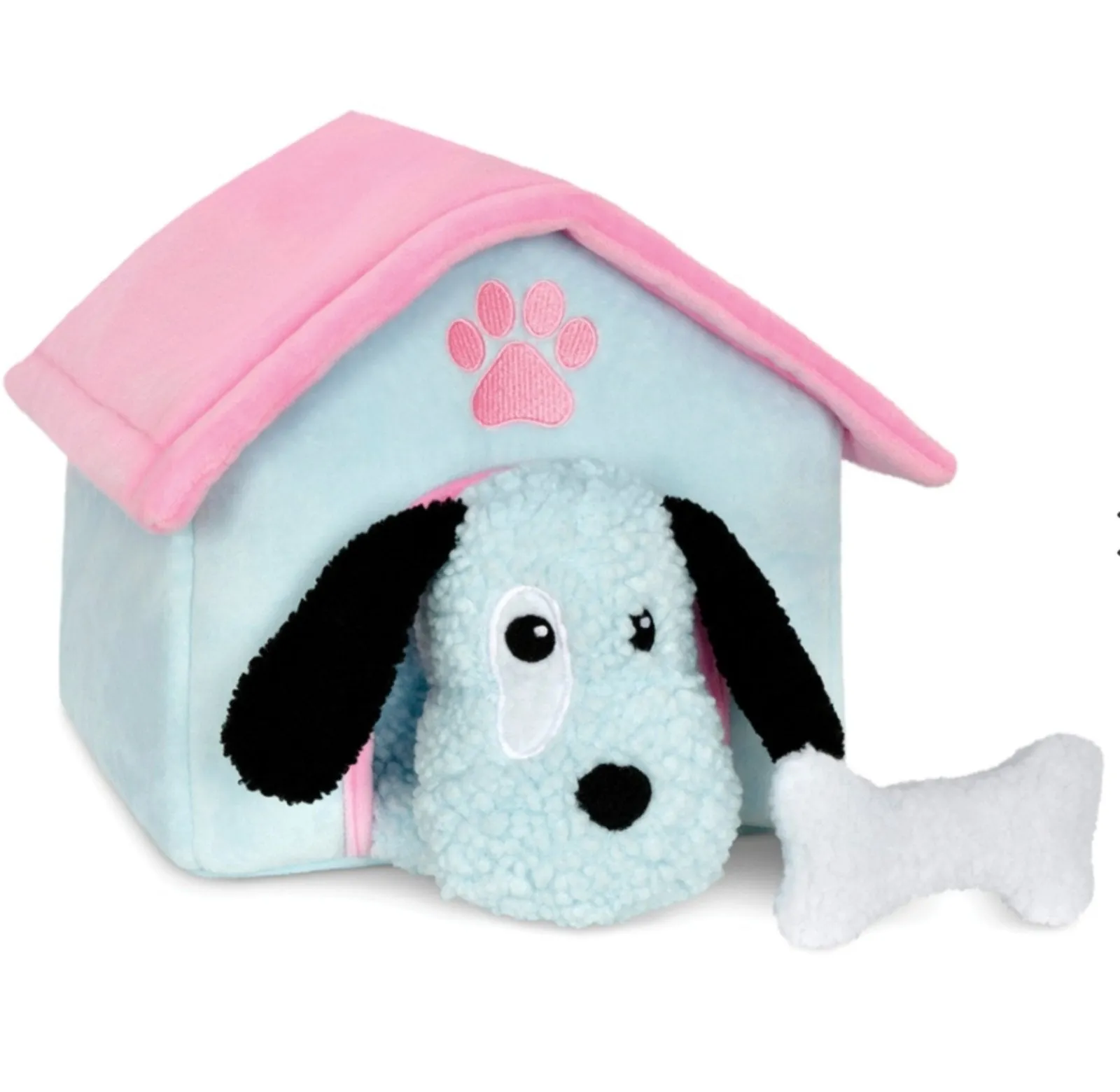 IScream Dog House Fleece Plush Toy