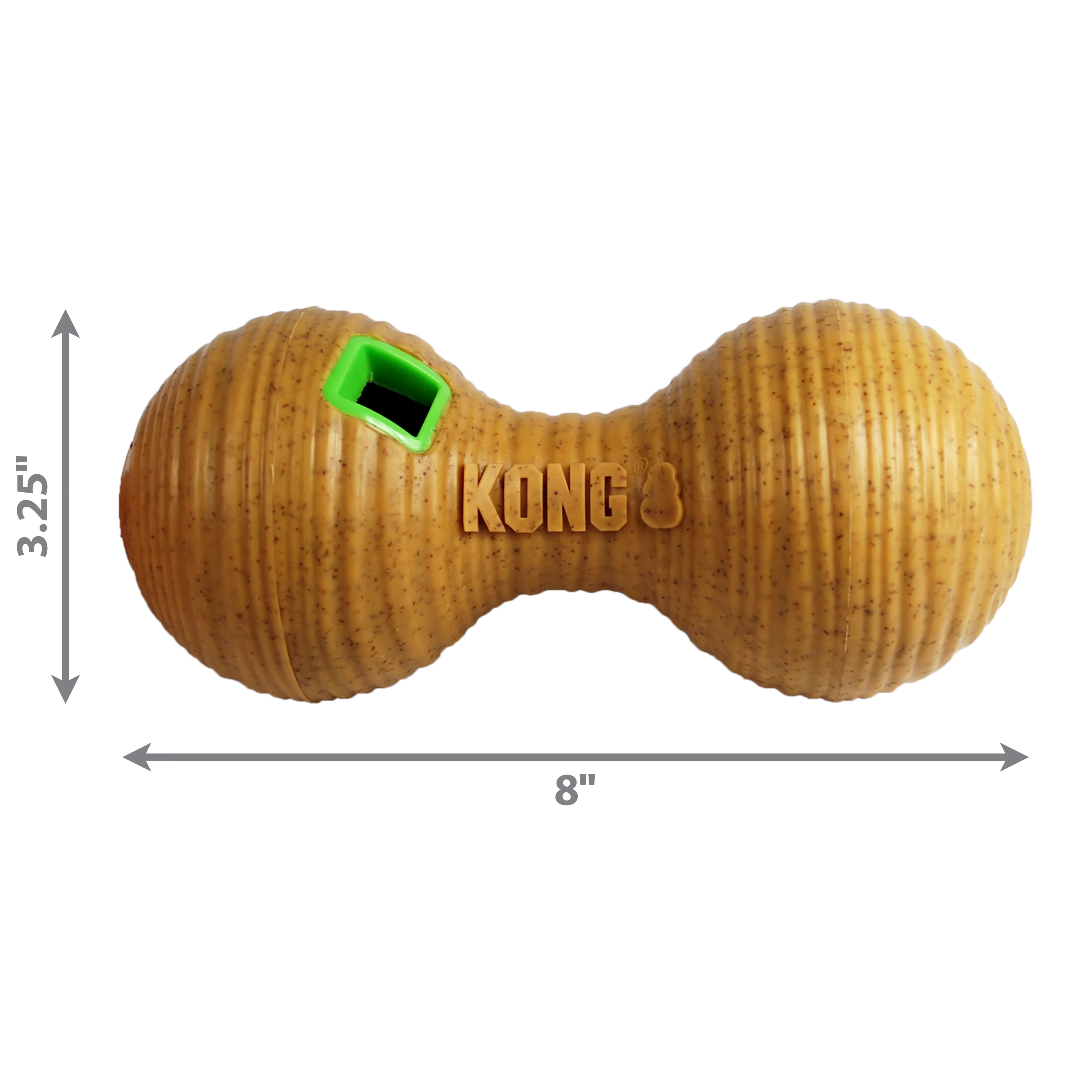 Kong Medium Bamboo Feeder Dumbell, Dog Toy