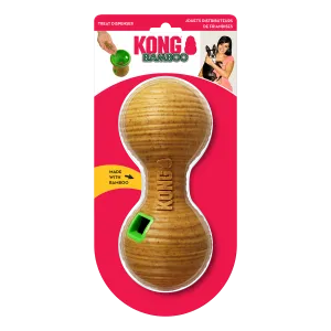 Kong Medium Bamboo Feeder Dumbell, Dog Toy