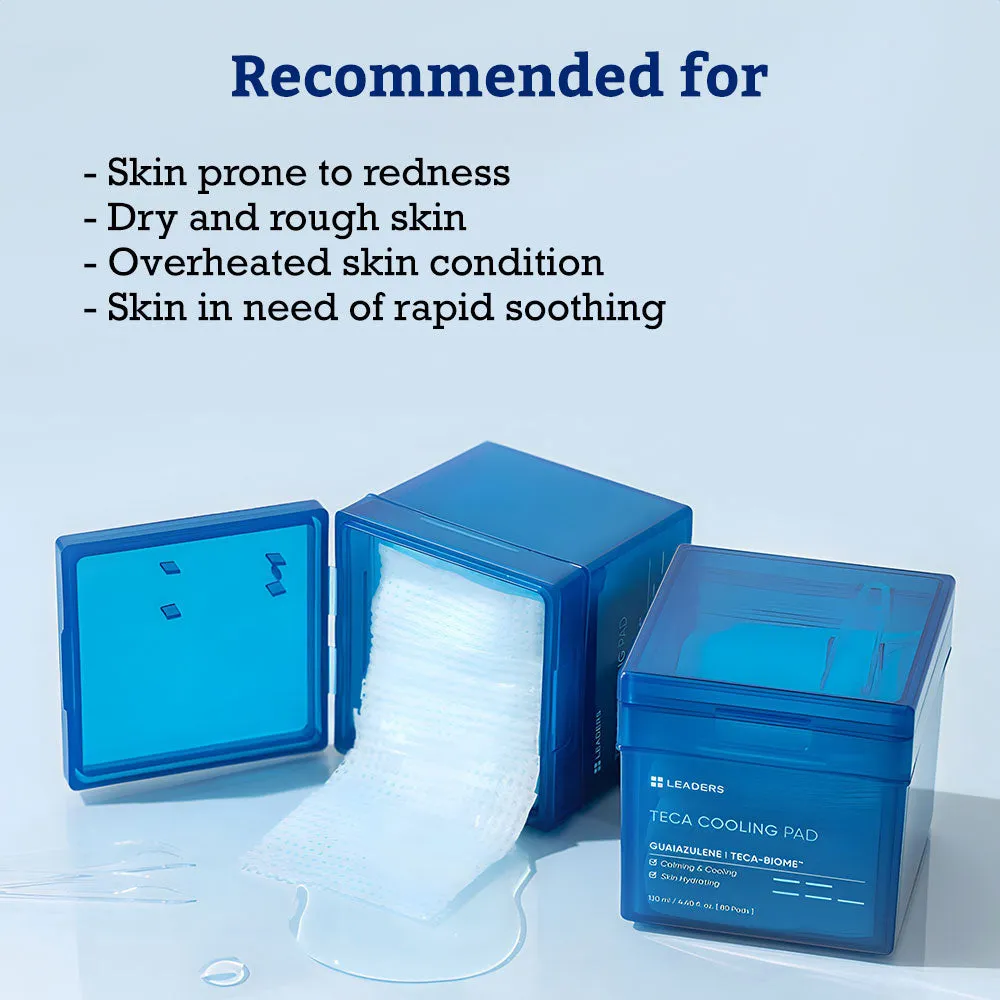 Leaders TECA Cooling Toner Pads (80 Pads)
