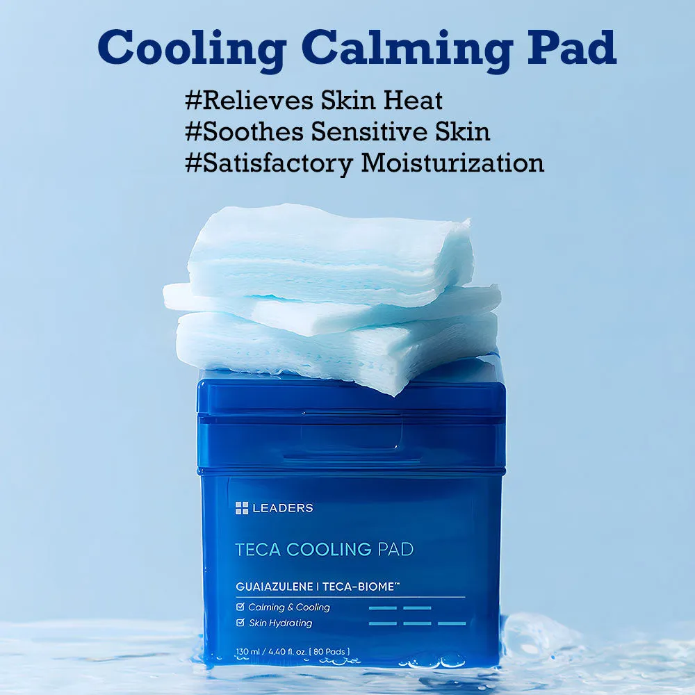 Leaders TECA Cooling Toner Pads (80 Pads)