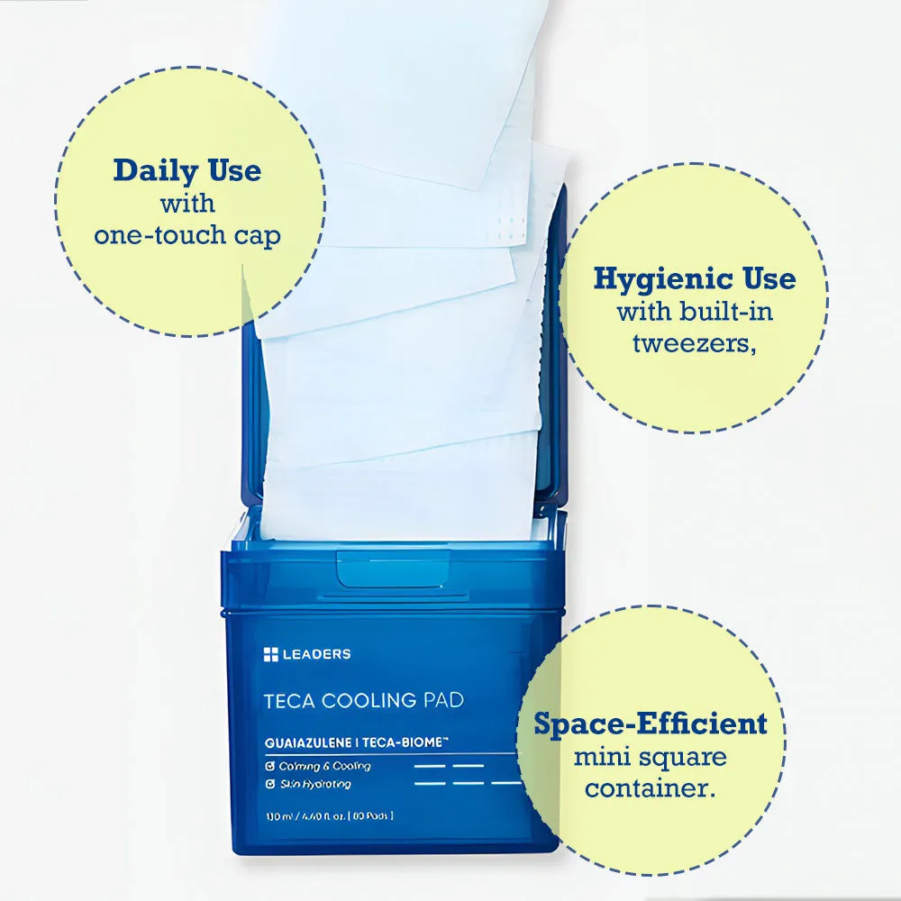 Leaders TECA Cooling Toner Pads (80 Pads)