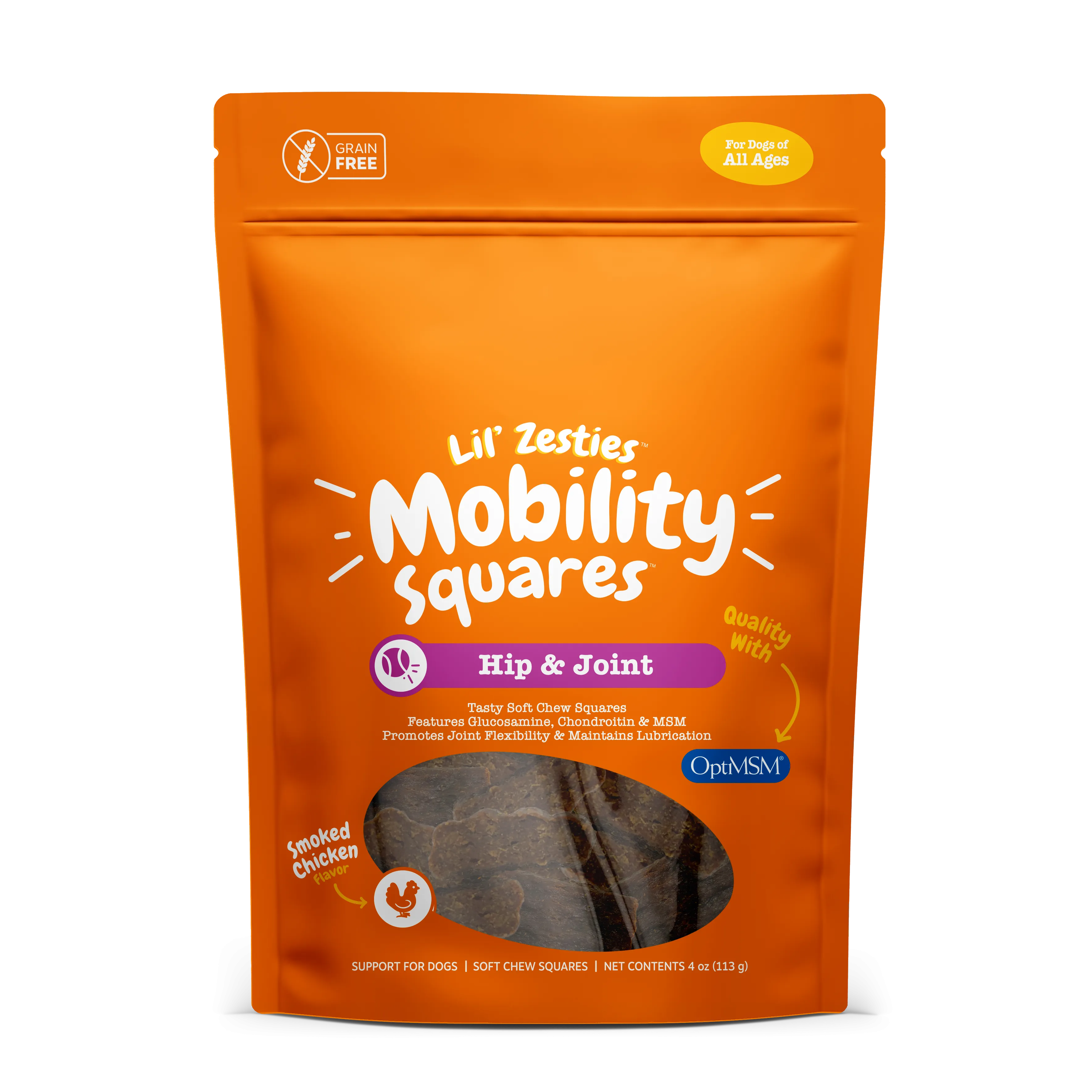 Lil' Zesties Mobility Squares™ Chewables for Dogs