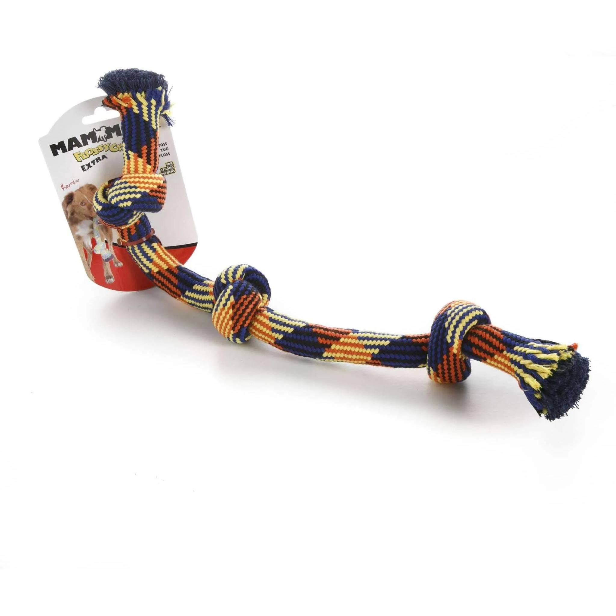 Mammoth Rope Bone 3 Knot Tug