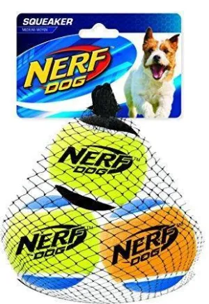 Nerf Dog Tennis Balls 3 Pack Medium