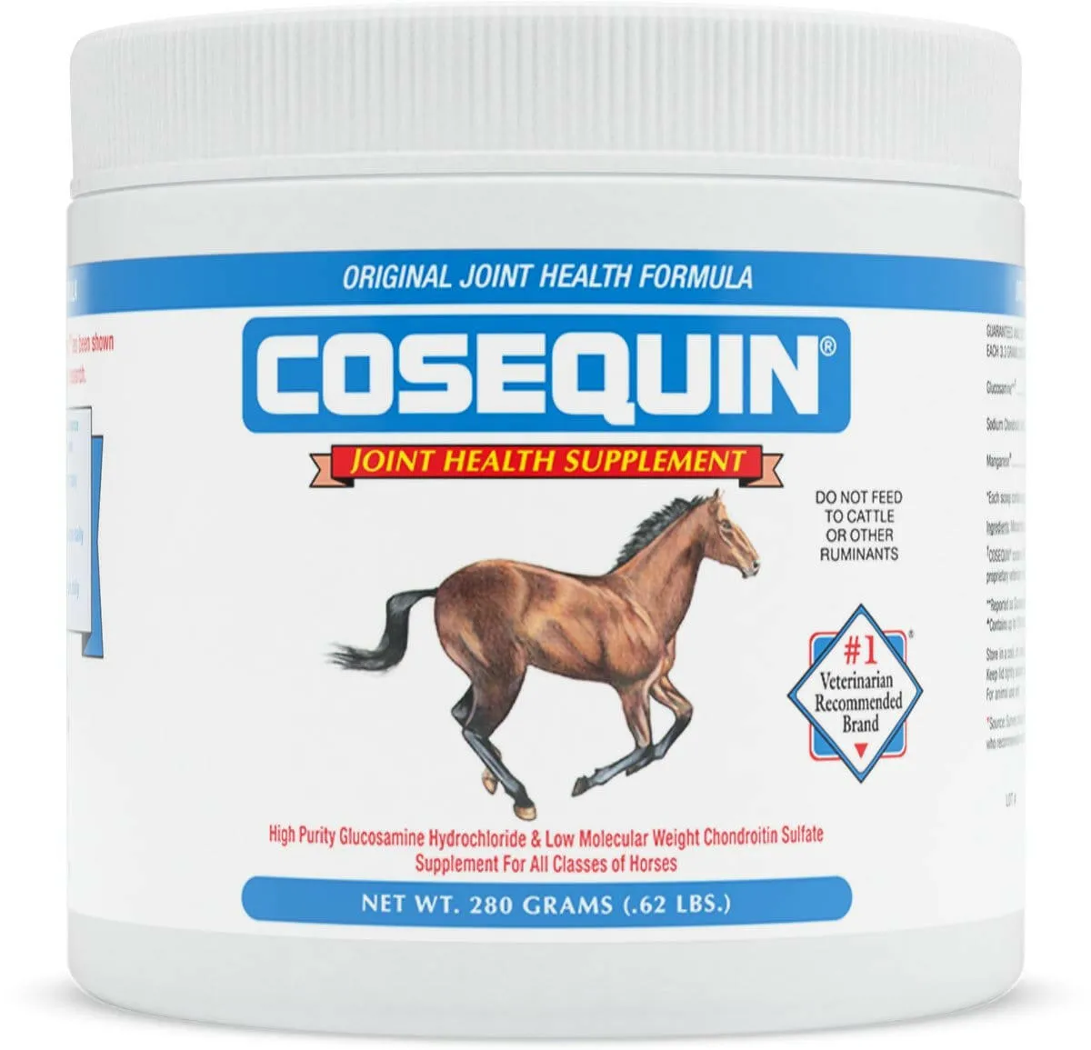 Nutramax Cosequin® Original Joint Health Supplement for Horses - Powder with Glucosamine and ChondroitinNutramax Cosequin Original Joint Health Supplement for Horses - Powder with Glucosamine and Chondroitin
