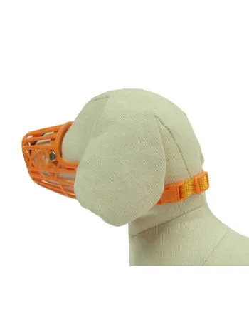 Petz Route Orange Muzzle for Dogs