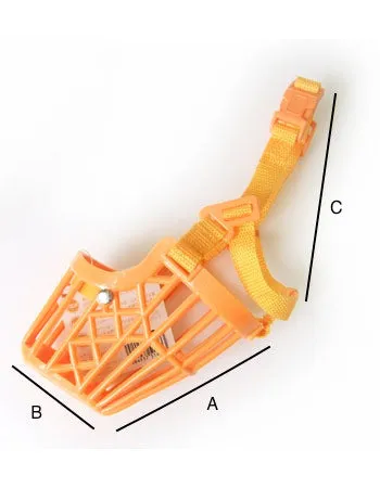 Petz Route Orange Muzzle for Dogs