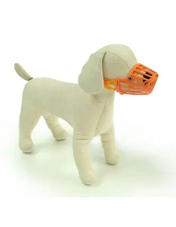 Petz Route Orange Muzzle for Dogs