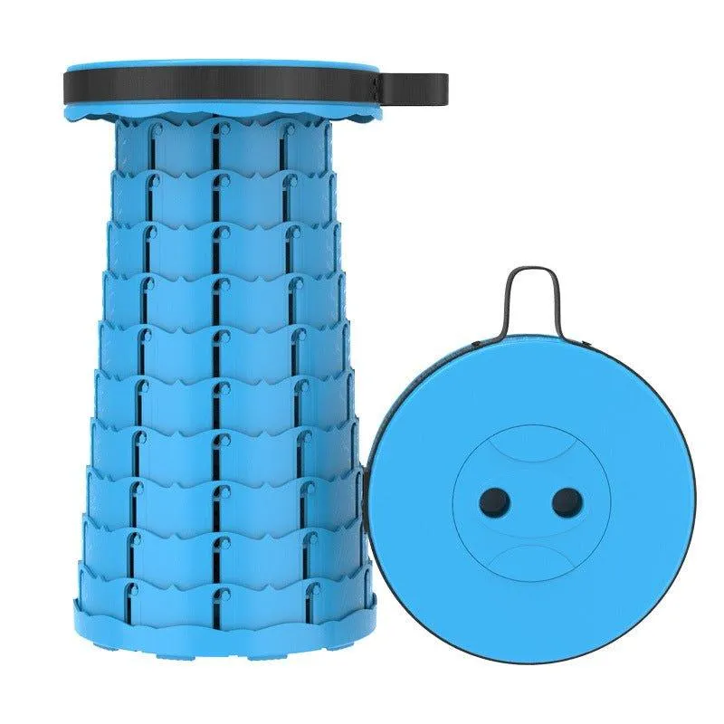 Portable Telescoping Stool Foldable for Fishing Hiking