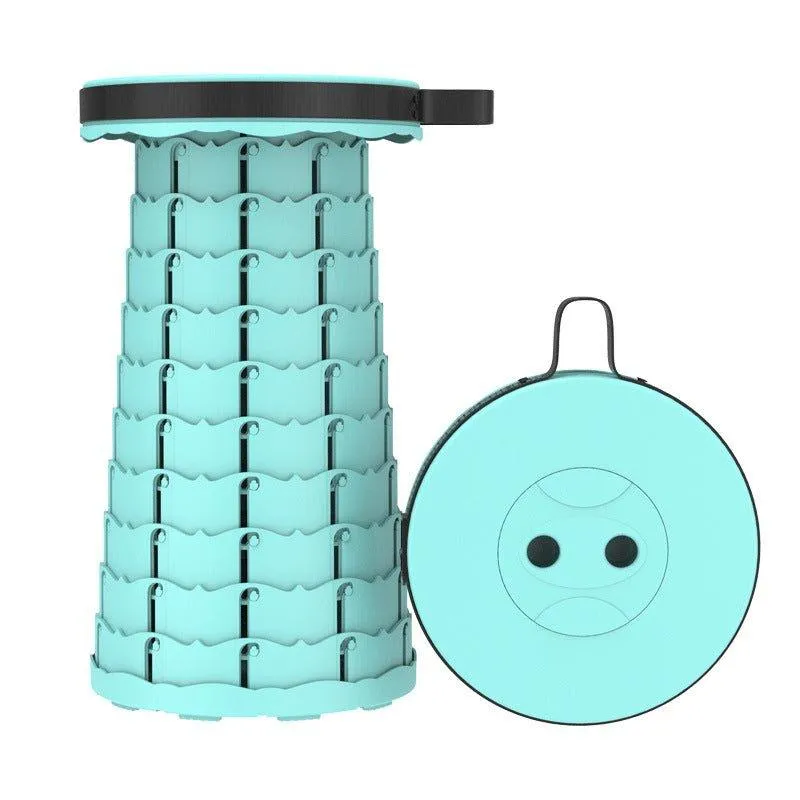 Portable Telescoping Stool Foldable for Fishing Hiking