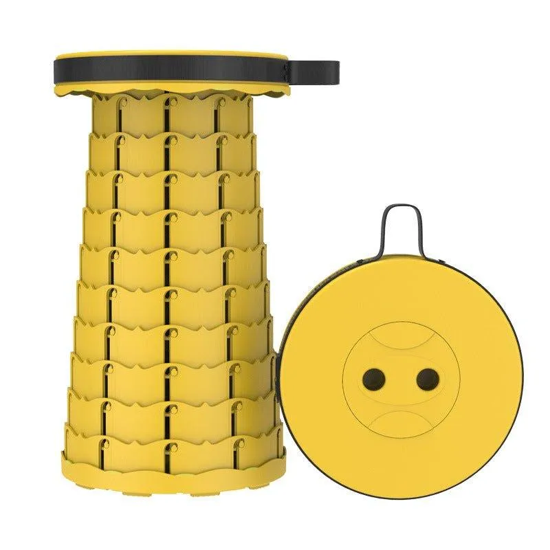Portable Telescoping Stool Foldable for Fishing Hiking